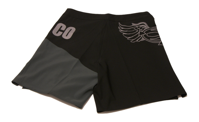The backside to my new grappling shorts. The backside to my new grappling shorts.
