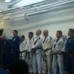 Renzo Gracie blackbelts, including (first two on left) John Danaher, Roger Gracie, (last three on right) "Zed" Chierghini, Magno Gama, and Leo Leite. Renzo Gracie blackbelts, including (first two on left) John Danaher, Roger Gracie, (last three on right) "Zed" Chierghini, Magno Gama, and Leo Leite.